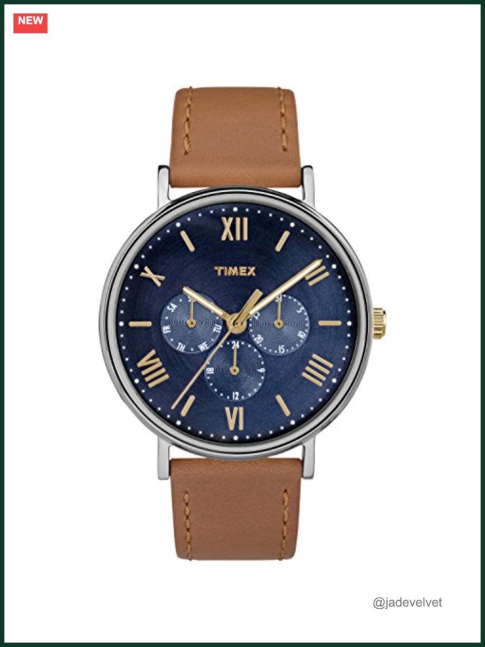Timex Southview 41mm Leather Strap Multifunction Watch